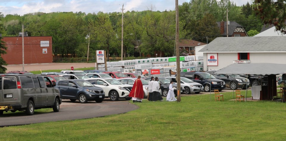 St. Joseph's Church parking lot service